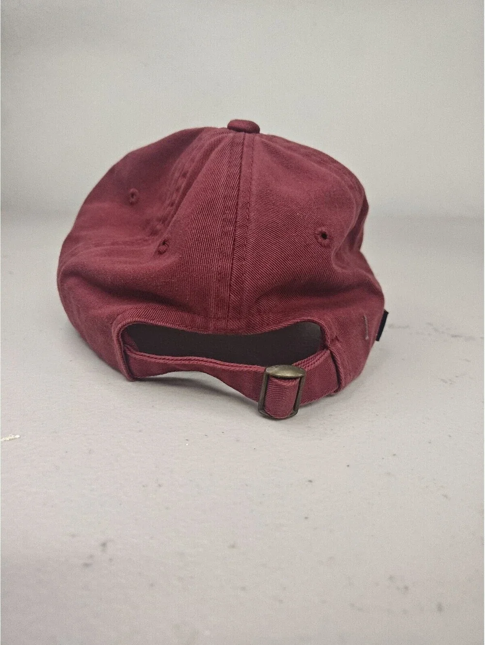 Virginia Tech Hokies VT Hat Cap Legacy Athletic Maroon White Strapback Dad Hat